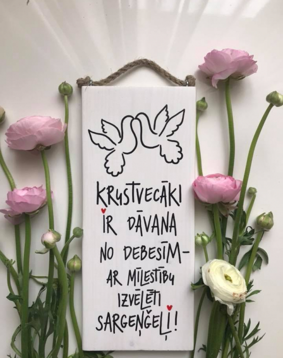 Koka dekors &quot;Krustvecāki&quot;